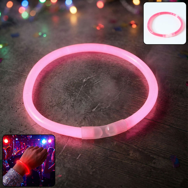 Glow - in - the - Dark Light Bracelet (1 Pc) - justgrabit.in | Just Grab It