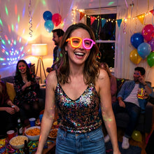 Glow Party Glasses for Kids & Adults(1 Pc) - justgrabit.in | Just Grab It