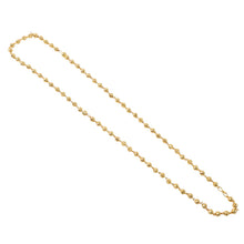 Elegant Gold - Tone Beaded Necklace Chain for Women (1 Pc) - justgrabit.in | Just Grab It