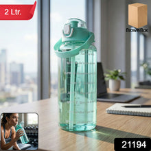 2 Litre Large Capacity Leakproof Sports Water Bottle (1 Pc) - justgrabit.in | Just Grab It