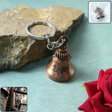 Bell Shape Mini Metal Keychain (1 Pc) - justgrabit.in | Just Grab It