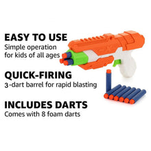 Z Master Toy Gun with Foam Bullets Compact Shooting Toy for Kids - justgrabit.in | Just Grab It