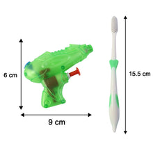 Kids Toothbrush and Water Gun Toy Set - justgrabit.in | Just Grab It