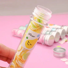 Portable Hand Washing Bath Flower Shape Paper Soap Strips In Test Tube Bottle - Justgrabit Inc.