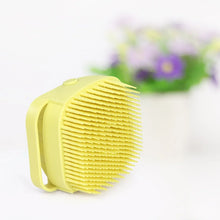 Silicone Massage Bath Body Brush Soft Bristle With Shampoo Dispenser - Justgrabit Inc.