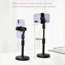Mobile Stand for Table Height Adjustable Phone Stand Desktop Mobile Phone Holder - Justgrabit Inc.