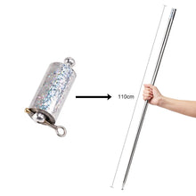 Magic Toy Metal High Elasticity Steel Silver Appearing Cane Magic Toy Magic Steel - justgrabit.in | Just Grab It