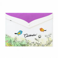 Mix Design A4 Printed Document Folder with Decorative Button Closure (1 Pc) - justgrabit.in | Just Grab It