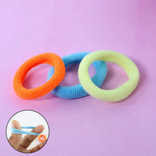 Seamless Soft Hair Elastics - (3 Pc / Set) - justgrabit.in | Just Grab It