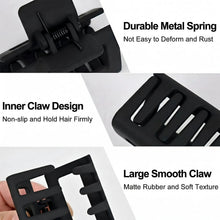 Premium Matte Finish Strong Hold Hair Claw Clip (1 Pc) - justgrabit.in | Just Grab It