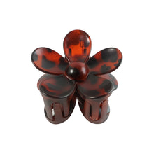 Elegant Plastic Flower Hair Clip (1 Pc / Mix Color) - justgrabit.in | Just Grab It