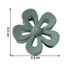 Flower Shaped Hair Claw Clip – 1 Pc - justgrabit.in | Just Grab It