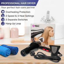 Orbit Professional Electric Hair Dryer with Concentrator Nozzle (1 Pc) - justgrabit.in | Just Grab It