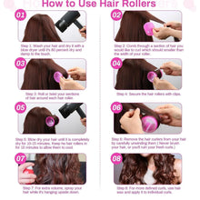 Self - Grip Hair Rollers Set (4 Pc / Big) - justgrabit.in | Just Grab It
