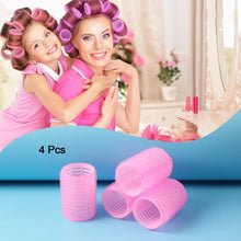 Self - Grip Hair Rollers Set (4 Pc / Big) - justgrabit.in | Just Grab It