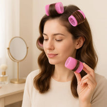 Self - Grip Hair Rollers Set (4 Pc / Big) - justgrabit.in | Just Grab It