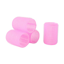 Self - Grip Hair Rollers Set (4 Pc / Big) - justgrabit.in | Just Grab It