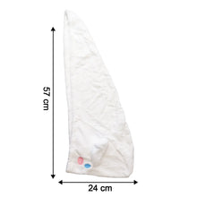 Premium Soft Microfiber Hair Drying Towel Wrap with Button (1 Pc) - Justgrabit Inc.