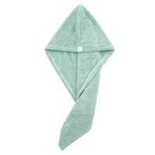 Premium Soft Microfiber Hair Drying Towel Wrap with Button Lock (1 Pc) - justgrabit.in | Just Grab It