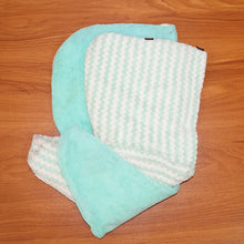 Premium Soft Microfiber Hair Drying Towel Wrap with Button Lock (1 Pc) - justgrabit.in | Just Grab It