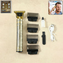 Electric Hair Trimmer with Precision Blade and Multiple Comb Attachments - justgrabit.in | Just Grab It