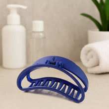 Plastic Hair Clamp Grip, Simple Matte Hair Barrette Clamp (12 Pc) - justgrabit.in | Just Grab It