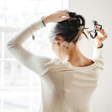 Plastic Hair Clamp Grip, Simple Matte Hair Barrette Clamp (12 Pc) - justgrabit.in | Just Grab It