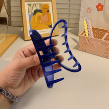 Plastic Hair Clamp Grip, Simple Matte Hair Barrette Clamp (12 Pc) - justgrabit.in | Just Grab It