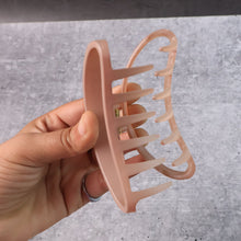 Plastic Hair Clamp Grip, Simple Matte Hair Barrette Clamp (12 Pc) - justgrabit.in | Just Grab It