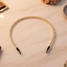 Elegant Crystal Studded Metal Hair Band (1 Pc) - justgrabit.in | Just Grab It