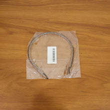 Elegant Black Crystal Studded Metal Hair Band (1 Pc) - justgrabit.in | Just Grab It