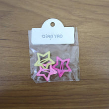 Star - Shaped Hair Clips for Girls - (3 Pc) - justgrabit.in | Just Grab It