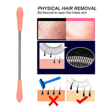 Facial Hair Remover Set Spring Epilator Hair Removal Springs Eyebrow Razors (1 Pc) - justgrabit.in | Just Grab It