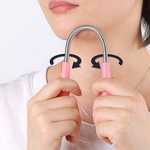 Facial Hair Remover Set Spring Epilator Hair Removal Springs Eyebrow Razors (1 Pc) - justgrabit.in | Just Grab It
