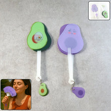 Foldable Pocket Fan with Keychain (1 Pc) - justgrabit.in | Just Grab It
