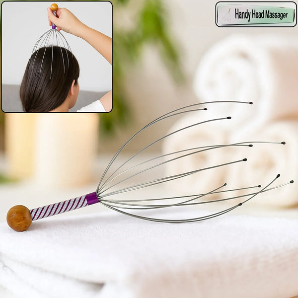 Handy Scalp & Head Massager - (1 Pc) - justgrabit.in | Just Grab It