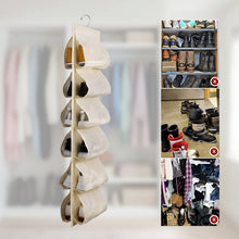 12 Grids Hanging Storage Bag (1 Pc / 12 Pocket / Mix Color) - justgrabit.in | Just Grab It