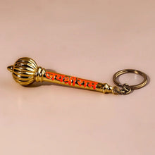 Mace Design “Jai Shree Ram” Golden Keychain (1 Pc) - justgrabit.in | Just Grab It