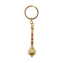 Mace Design “Jai Shree Ram” Golden Keychain (1 Pc) - justgrabit.in | Just Grab It