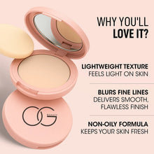 OG Beauty Hazelnut Flawless Touch Compact Powder (9 GM / 1 Pc) - justgrabit.in | Just Grab It