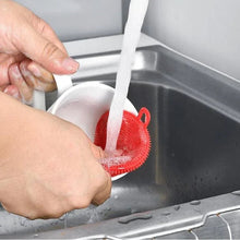 Silicone Dish Scrubber Sponge Mildew Free, Non Stick, Heat Resistant - Justgrabit Inc.