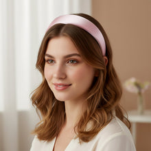 Elegant Padded Satin Finish Hairband (1 Pc) - justgrabit.in | Just Grab It