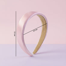 Elegant Padded Satin Finish Hairband (1 Pc) - justgrabit.in | Just Grab It