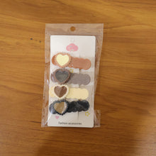 Heart Design Decorative Hair Clips Set (4 Pc) - justgrabit.in | Just Grab It