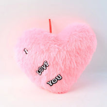 Soft Plush Heart Shape Cushion with 