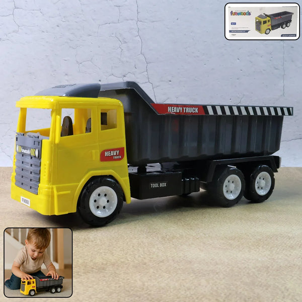 Funwoods Kids Heavy Dump Truck Toy (1 Pc) - justgrabit.in | Just Grab It
