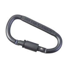 Premium Heavy - Duty Metal Carabiner Hook with Screw Lock (1 Pc) - justgrabit.in | Just Grab It