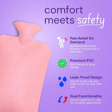 Premium Quality Rubber Hot Water Bag (31 x 19 Cm / 1 Pc) - justgrabit.in | Just Grab It