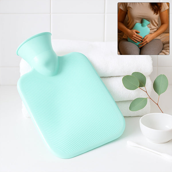 Premium Quality Rubber Hot Water Bag (19 x 13 Cm / 1 Pc) - justgrabit.in | Just Grab It