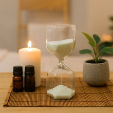 Elegant Glass Hourglass Sand Timer (1 Pc) - justgrabit.in | Just Grab It